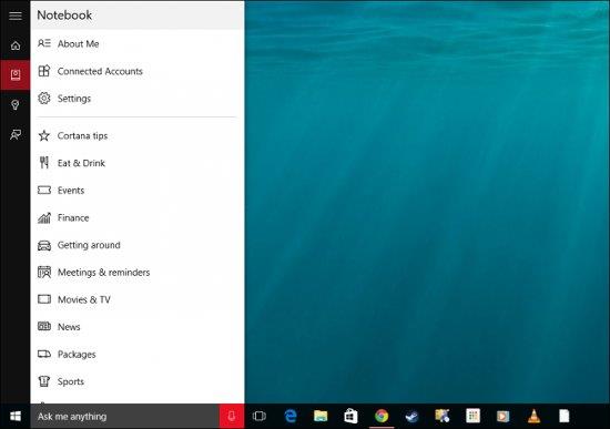 Notaðu og stilltu Cortana á Windows 10