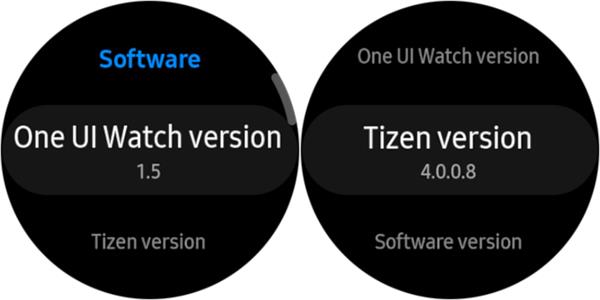 Mismunur á milli One UI og Tizen