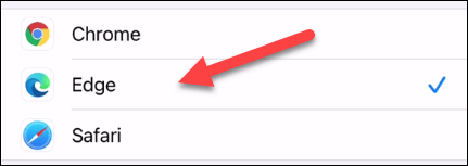 Ako nastaviť Microsoft Edge ako predvolený prehliadač na iPhone alebo iPad