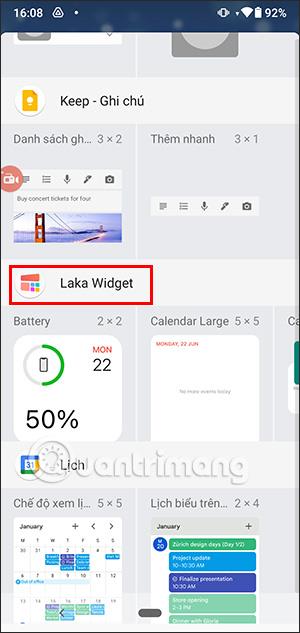 Kako koristiti Laka Widget za izradu widgeta na Androidu