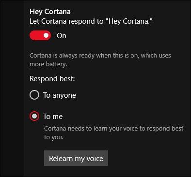 Використовуйте та налаштовуйте Cortana у Windows 10