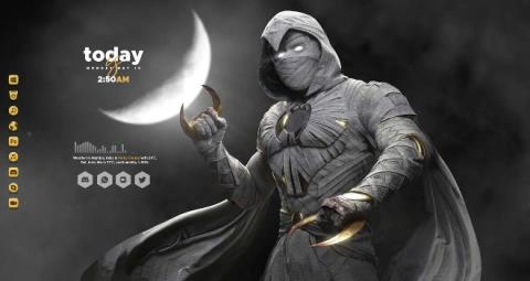 Як встановити тему Moon Knight на Windows 10/11