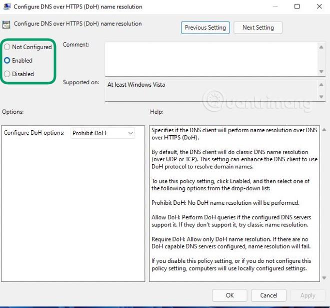 Hur du aktiverar DNS över HTTPS för alla applikationer i Windows 11