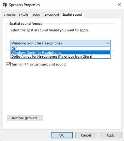 Ця прихована функція Windows 10 принесе технологію Virtual Surround sound