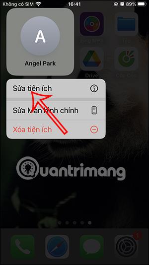 Jak vytvořit widget pro kontaktní číslo na iPhone