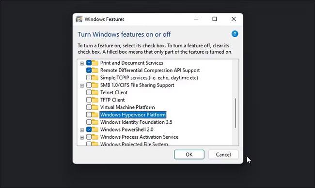 Kaip išjungti arba pašalinti „Hyper-V“ sistemoje „Windows 11“.