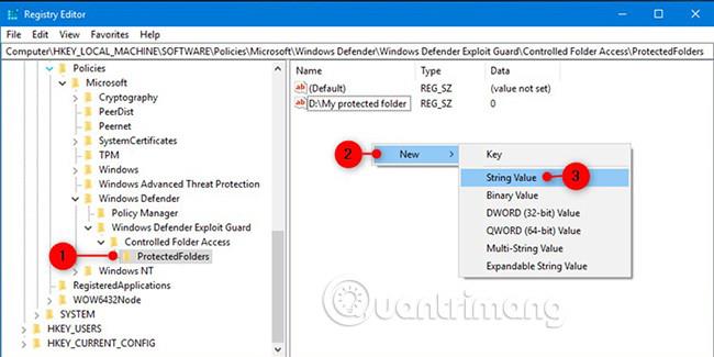 Suojattujen kansioiden lisääminen tai poistaminen Controlled Folder Accessissa Windows 10:ssä