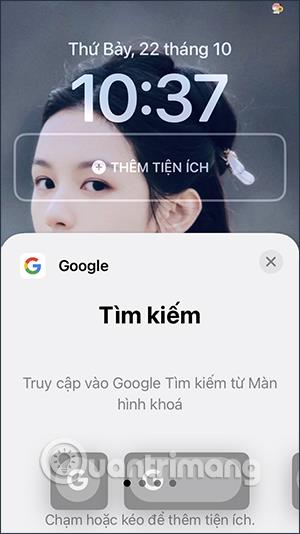 Hvernig á að bæta Google Lens við iPhone lásskjáinn