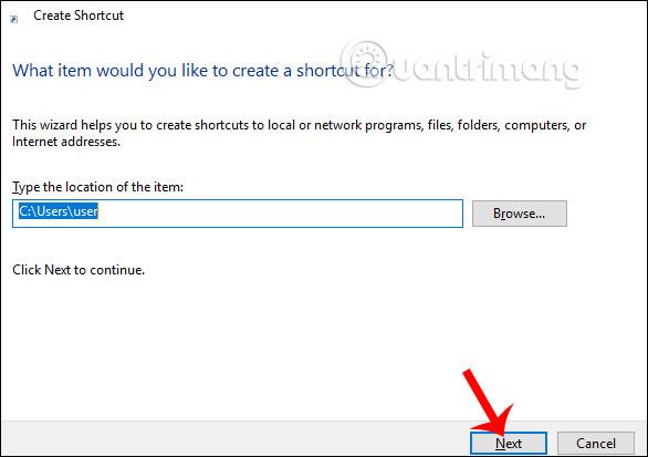 Sådan får du hurtigt adgang til brugermappen i Windows 10