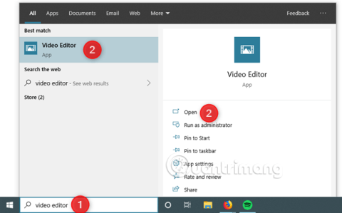 Slik bruker du Video Editor på Windows 10