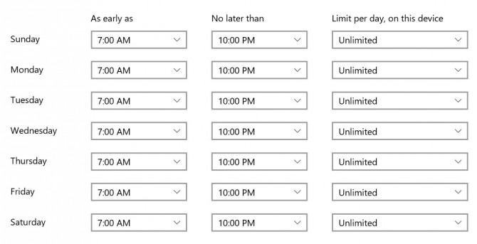 Instruktioner för att ställa in och använda föräldrakontroll på Windows 10