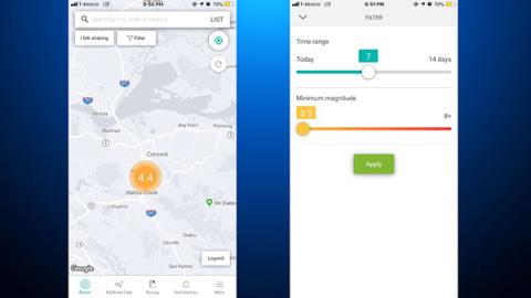 Sådan bruger du MyShake-appen: Jordskælvsrapporteringsapplikation