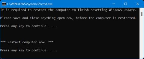 Kako resetirati Windows Update u sustavu Windows 11