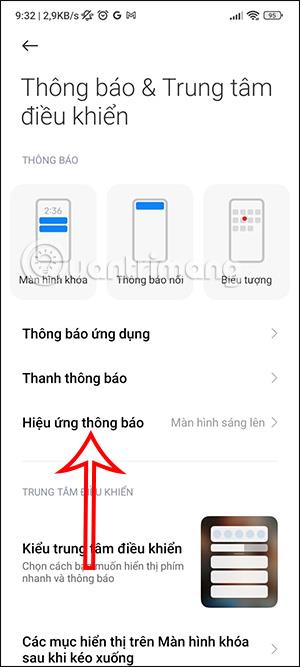 Jak změnit efekty oznámení na Xiaomi