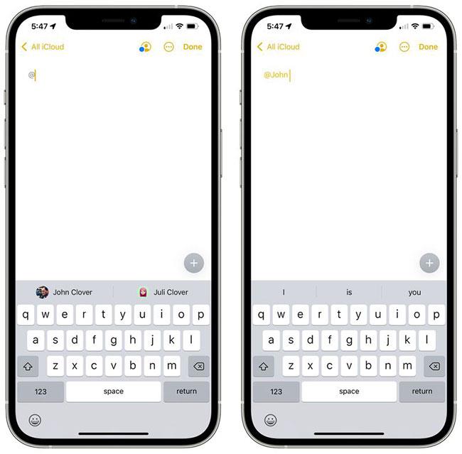 Co je nového v aplikaci Poznámky a připomenutí v systému iOS 15