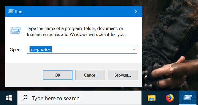 Sådan åbner du Fotos-appen på Windows 10