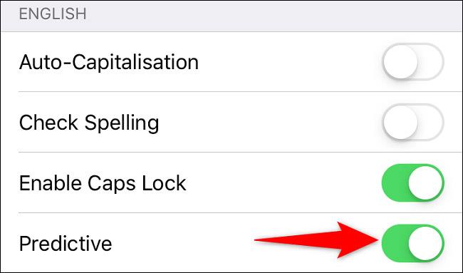 Kako vklopiti predvidevanje besedila na iPhoneu