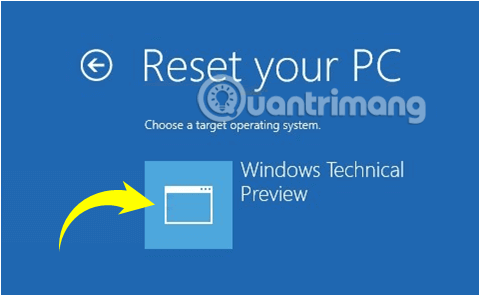 Resetujte Windows 10 do původního stavu