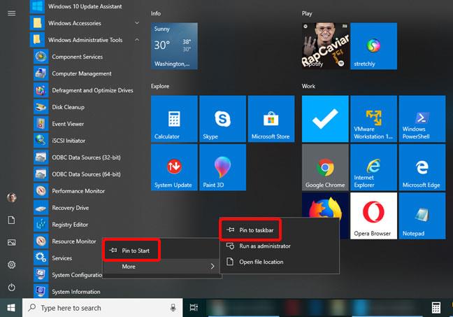 Kako premakniti uporabniške mape v sistemu Windows 10